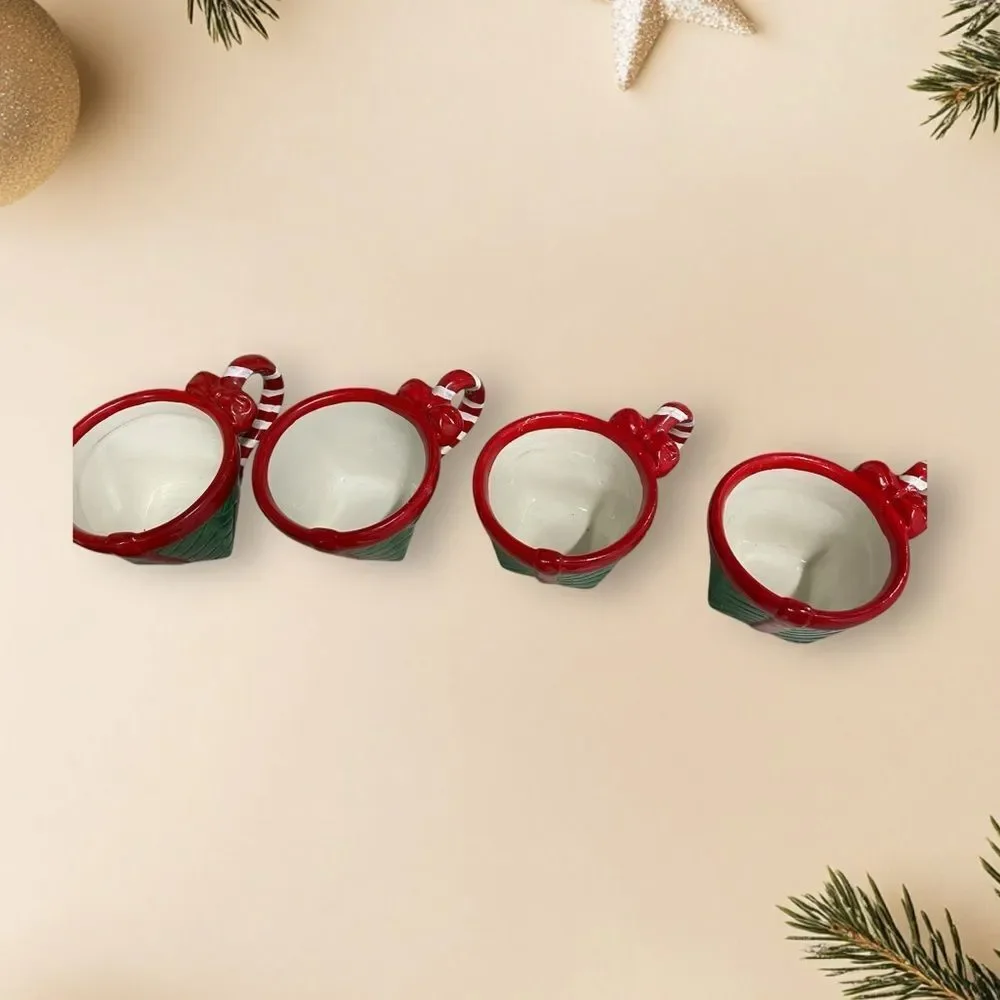 DEPT 56 6 PIECE TEA SET, O CHRISTMASS‎ TREE